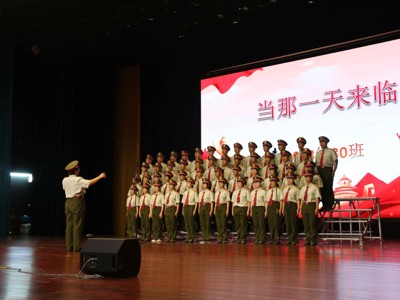 “唱响爱国情、共展青春志”----军营之声合唱比赛
