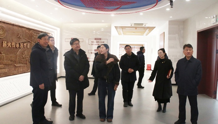 市委宣传部来我校调研红色文化保护传承工作